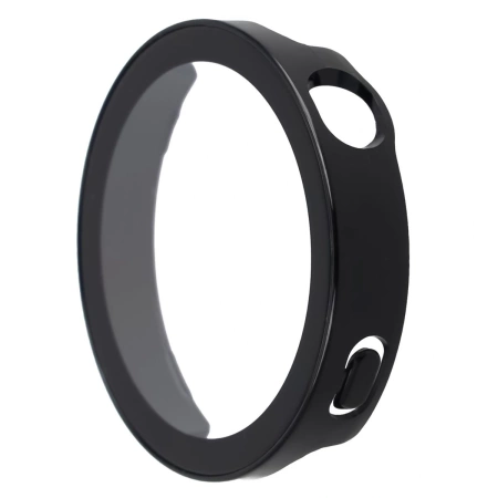 Etui ze szkłem do zegarka Bizon Case Watch Adamo do Huawei Watch GT6 41 mm, czarne