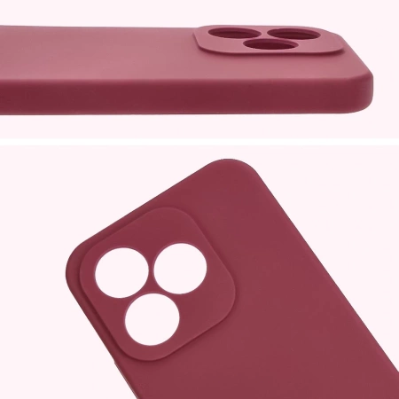 Silikonowe etui Bizon Soft Case do Honor 400 Lite, ciemnofioletowe