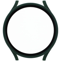 Etui Bizon Case+Glass do Galaxy Watch 5 44mm, zielone