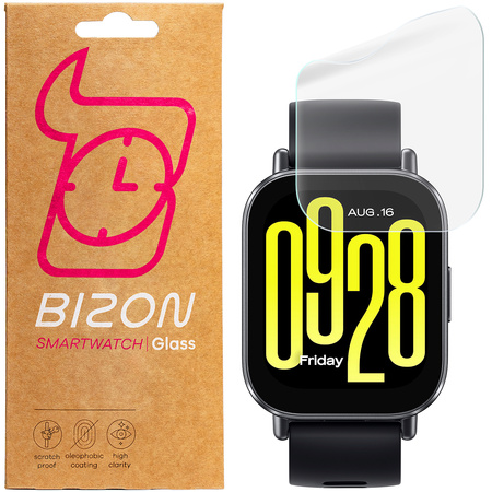 Folia hydrożelowa na ekran Bizon Glass Watch Hydrogel Duo do Xiaomi Redmi Watch 5 Active, 2 sztuki