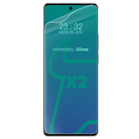 Folia hydrożelowa na ekran Bizon Glass Hydrogel do Vivo X90 Pro, 2 sztuki