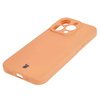 Etui Bizon Case Silicone do Apple iPhone 15 Pro, pomarańczowe