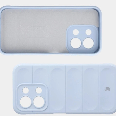 Pancerne etui Bizon Case Tur do Xiaomi Redmi 15C 4G / 5G / POCO C85 4G, jasnoniebieskie