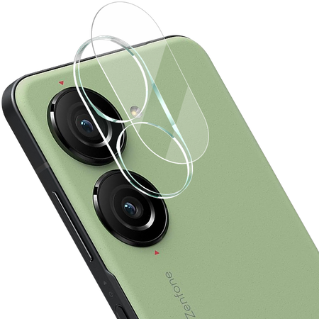 Szkło na aparat Bizon Glass Lens do Asus Zenfone 10, 2 sztuki