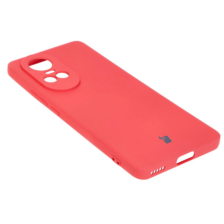 Etui Bizon Case Silicone Sq do Oppo Reno 10 5G, brudny róż