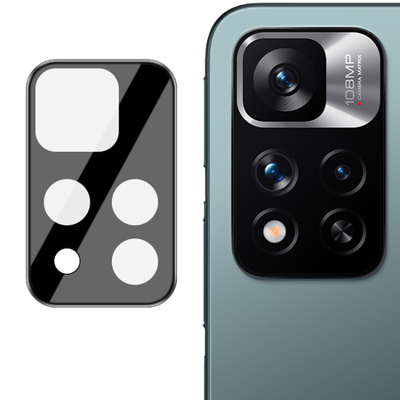 Szkło na aparat Bizon Glass Silk Lens dla Redmi Note 11 Pro+ 5G, 2 sztuki