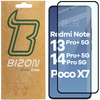 Szkło hartowane BIZON Glass Edge 2 3D do Xiaomi Redmi Note 13 Pro+ 5G / 14 Pro 5G / 14 Pro+ 5G / Poco X7