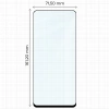 Szkło hartowane Bizon Glass Edge 2 do Galaxy XCover 7 Pro / 6 Pro, czarne