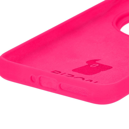 Etui silikonowe Bizon Soft Case do Xiaomi 14 Ultra, neonowo-różowe