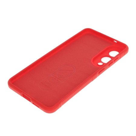 Pancerne etui Bizon Case Tur do Galaxy S25 Edge, czerwone