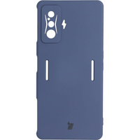 Etui Bizon Case Silicone do Xiaomi Poco F4 GT, szare
