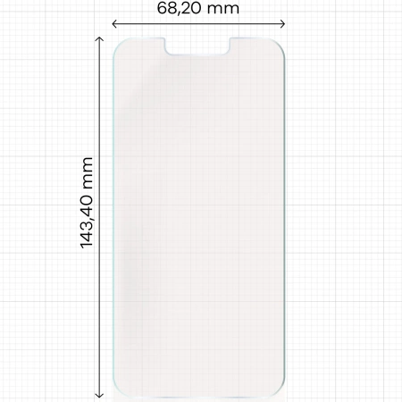 Folia matowa Bizon Glass Film Sun do iPhone 14, 1 sztuka