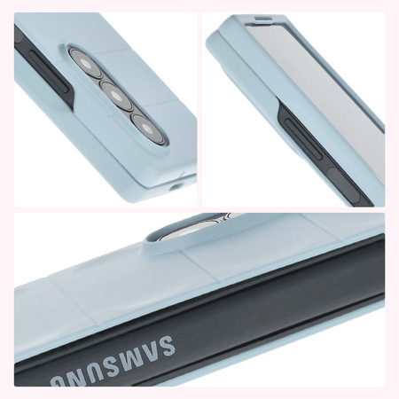Pancerne etui Bizon Case Tur do Galaxy Z Fold6, jasnoniebieskie