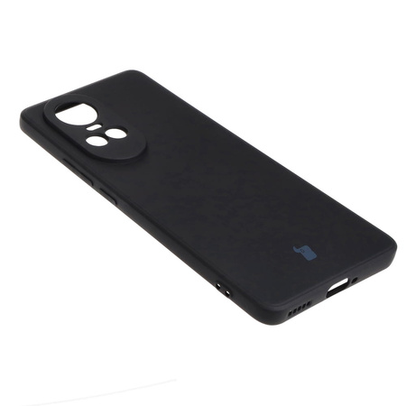 Etui Bizon Case Silicone Sq do Oppo Reno 10 Pro 5G, czarne