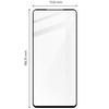 2x Szkło + szybka na aparat Bizon Edge Pack do Motorola Edge 30