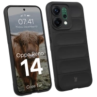 Pancerne etui Bizon Case Tur do Oppo Reno 14, czarne