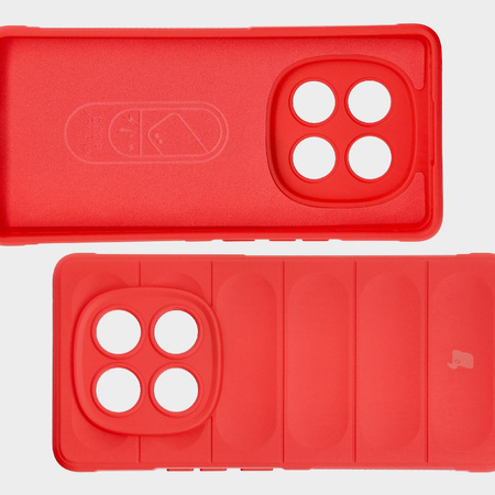 Pancerne etui Bizon Case Tur do Xiaomi Redmi Note 14 Pro 4G, czerwone