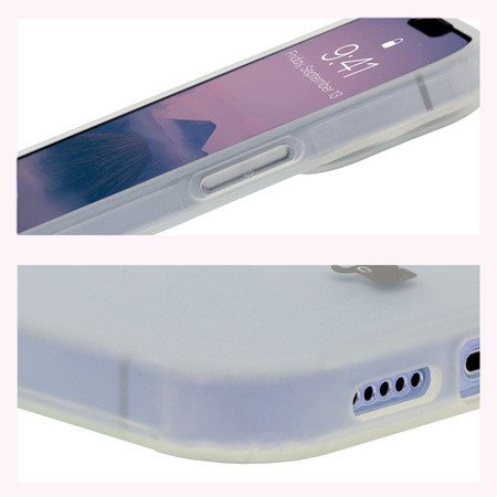 Etui Bizon Case Angelo do iPhone 13 Pro, półprzezroczyste