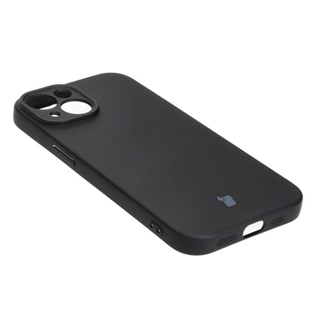 Etui Bizon Case Silicone do iPhone 15, czarne