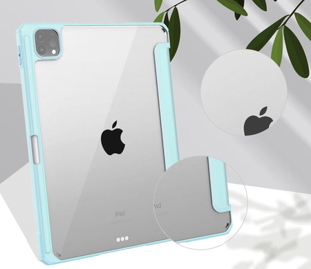 Etui Bizon Case Tab Clear Matt do iPad Pro 11 2022/2021/2020/2018, błękitne