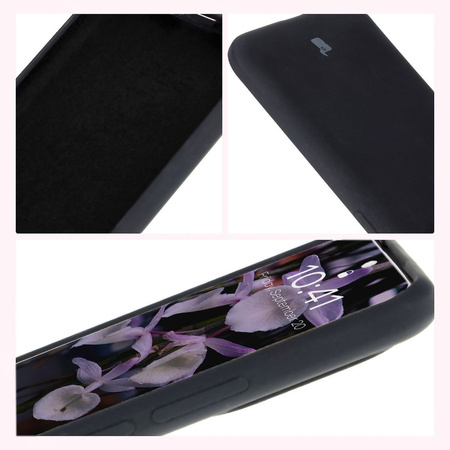 Silikonowe etui Bizon Soft Case do Honor 200, czarne