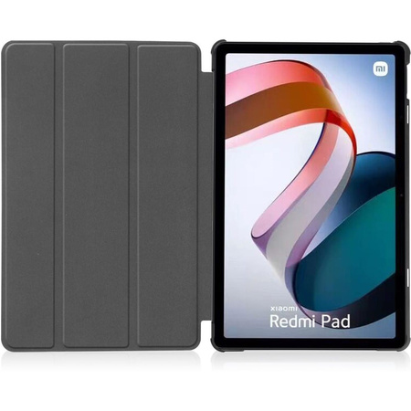 Etui Bizon Case Tab Croc do Xiaomi Redmi Pad 10.6 2022, granatowe