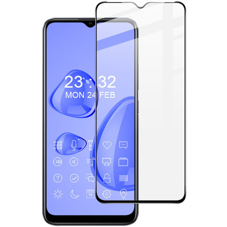 Szkło hartowane Bizon Glass Edge do Realme C31, czarne