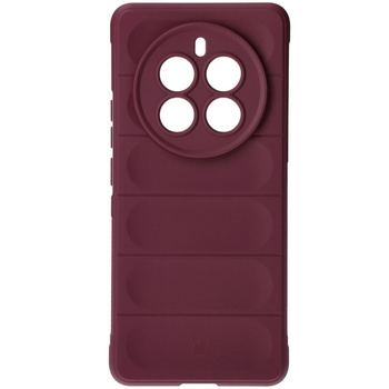 Pancerne etui Bizon Case Tur do Realme 12 Pro / 12 Pro+, burgundowe