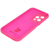 Silikonowe etui Bizon Soft Case do Honor 200 Lite, neonowo-różowe