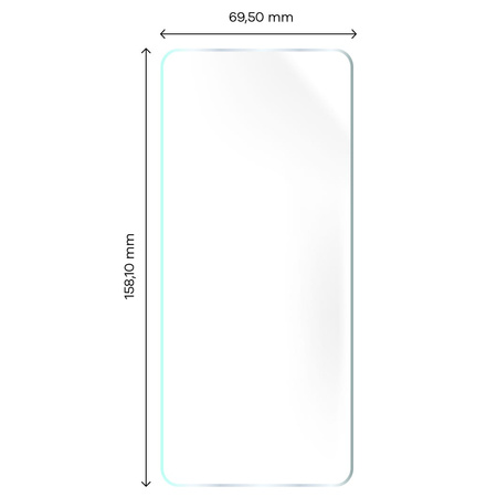 Folia hydrożelowa na ekran Bizon Glass Hydrogel do Oppo A78 5G, 2 sztuki