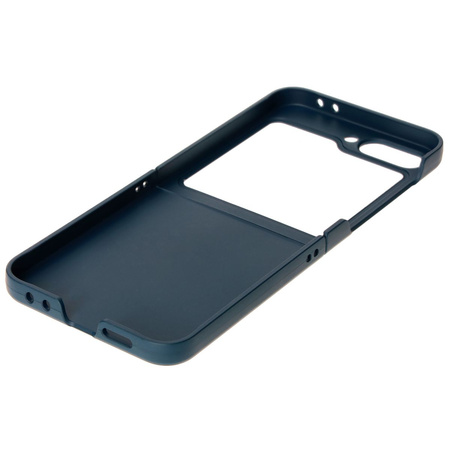 Pancerne etui Bizon Case Tur do Galaxy Z Flip6, granatowe