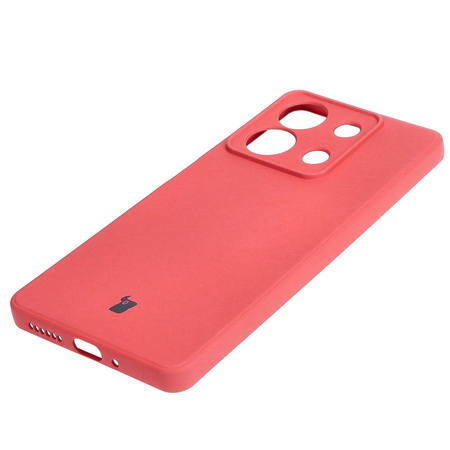 Etui Bizon Case Silicone Sq do Xiaomi Redmi Note 13 5G, brudny róż