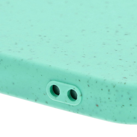Ekologiczne etui Bizon Bio-Case do iPhone 12, zielone