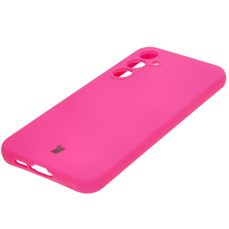 Silikonowe etui Bizon Soft Case do Galaxy A35 5G, neonowo-różowe