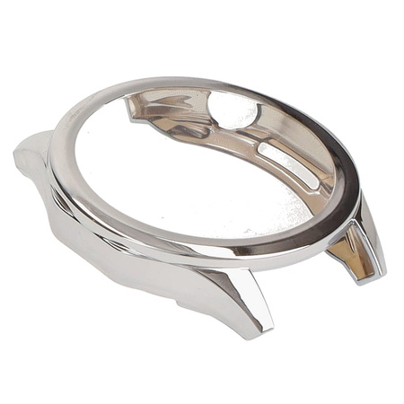 Etui Bizon Case Watch Felipe do Huawei Watch GT 4 46 mm, srebrne