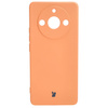 Etui Bizon Case Silicone Sq do Realme 11 Pro / 11 Pro+, pomarańczowe
