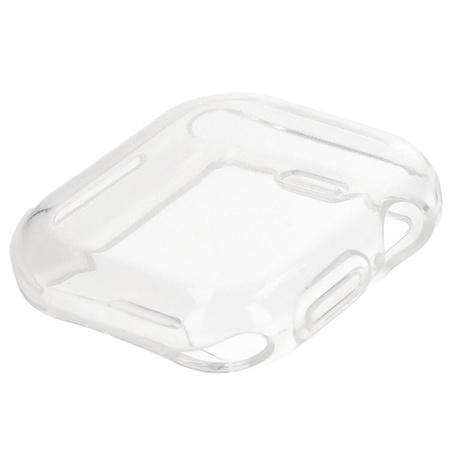 Etui Bizon Case Watch Felipe do Apple Watch 10 (42mm), przezroczyste