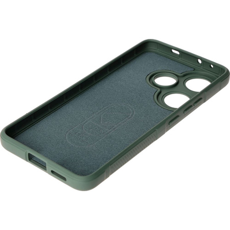 Pancerne etui Bizon Case Tur do Xiaomi Poco F6, ciemnozielone