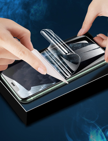 Folia hydrożelowa na ekran Bizon Glass Hydrogel Front Duo do iPhone 11 / XR, 2 sztuki