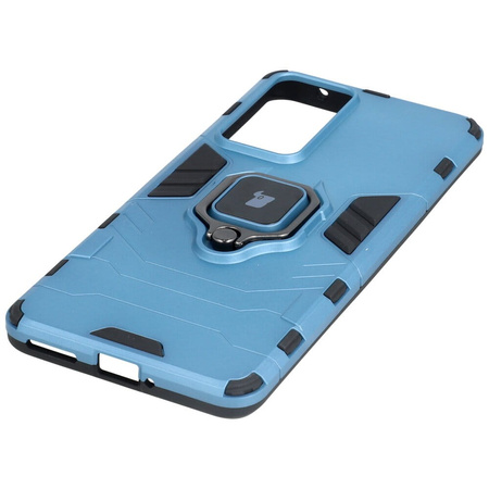 Etui Bizon Case Armor Ring do Xiaomi 12 Pro, niebieskie