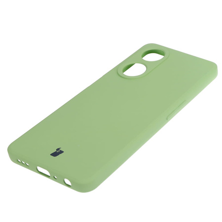 Etui Bizon Case Silicone Sq do Oppo A98 5G, jasnozielone