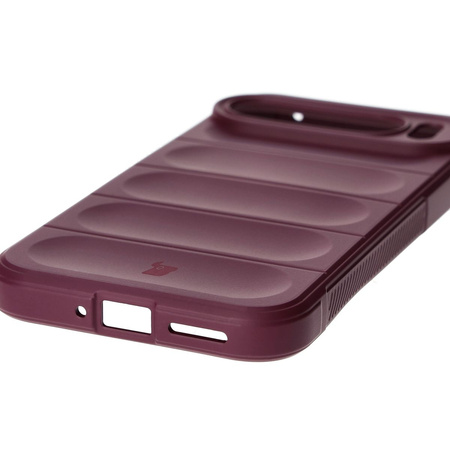 Pancerne etui Bizon Case Tur do Google Pixel 9 Pro XL, burgundowe