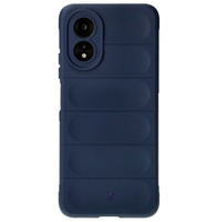 Pancerne etui Bizon Case Tur do Oppo A38 4G, granatowe