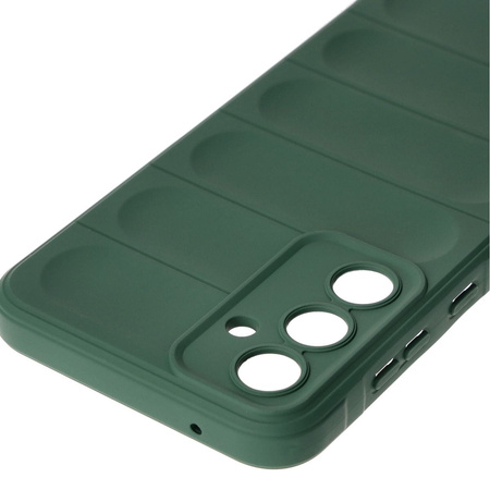 Pancerne etui Bizon Case Tur do Galaxy A55 5G, ciemnozielone