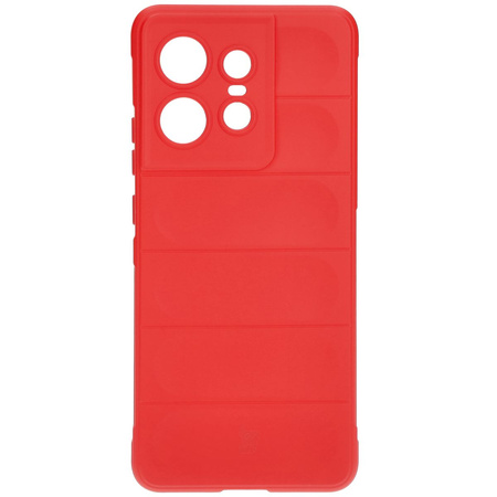 Pancerne etui Bizon Case Tur do Motorola Edge 50 Pro, czerwone