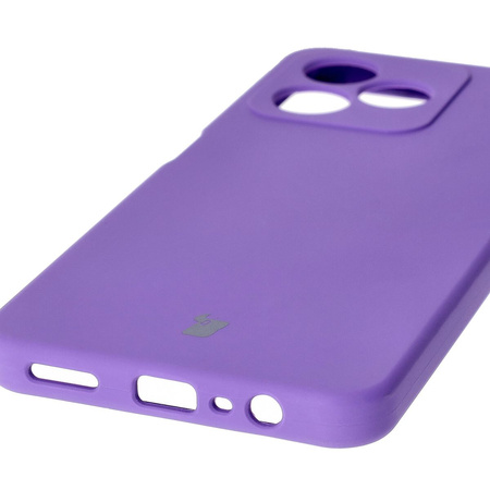 Silikonowe etui Bizon Soft Case do Realme Note 50 / Realme C53 / C51, fioletowe