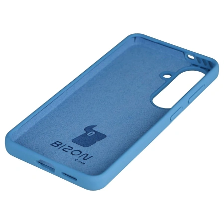 Silikonowe etui Bizon Soft Case do Galaxy S26, niebieskie