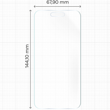 Folia matowa Bizon Glass Film Sun Duo do iPhone 14 Pro, 2 sztuki