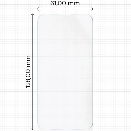 Folia hydrożelowa na ekran Bizon Glass Hydrogel Front do iPhone 13 Mini, 1 sztuka