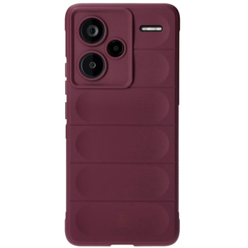 Pancerne etui Bizon Case Tur do Xiaomi Redmi Note 13 Pro+ 5G, burgundowe
